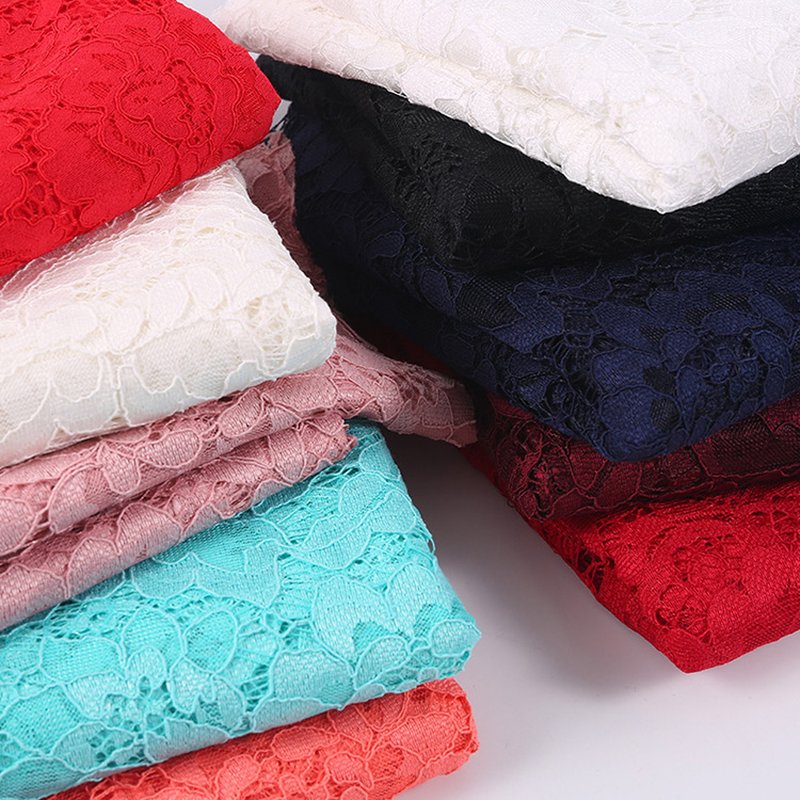 Lace Fabric Nylon Warp Knit for Women's Wear Wholesale Supplier 17
